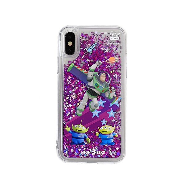[주문제작]Toy Story Buzz & Aliens Glitter Phonecase
