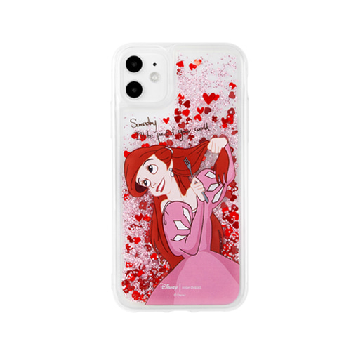 [주문제작/블랙핑크 로제착용]Ariel Heart Glitter Phone Case