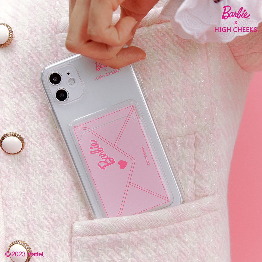 Barbie Letter Jelly Card Case_HC2377CP002O