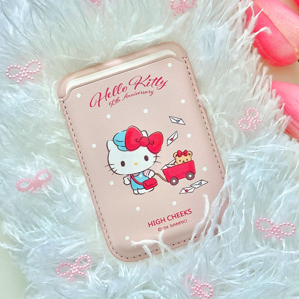 50TH Hello Kitty&#039;s Future  Letter MagSafe Card Wallet_HC2434WL002O